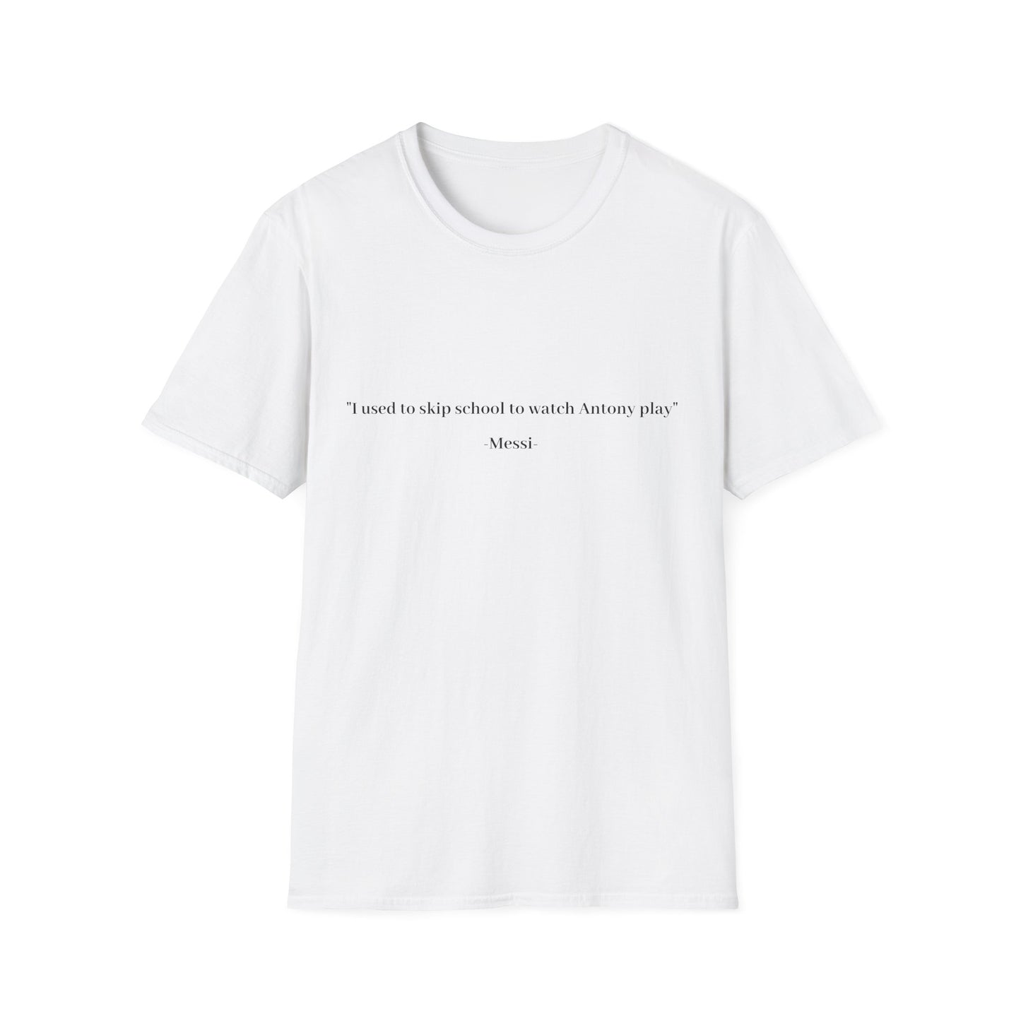 Messi Quote T-Shirt - Offside Drip