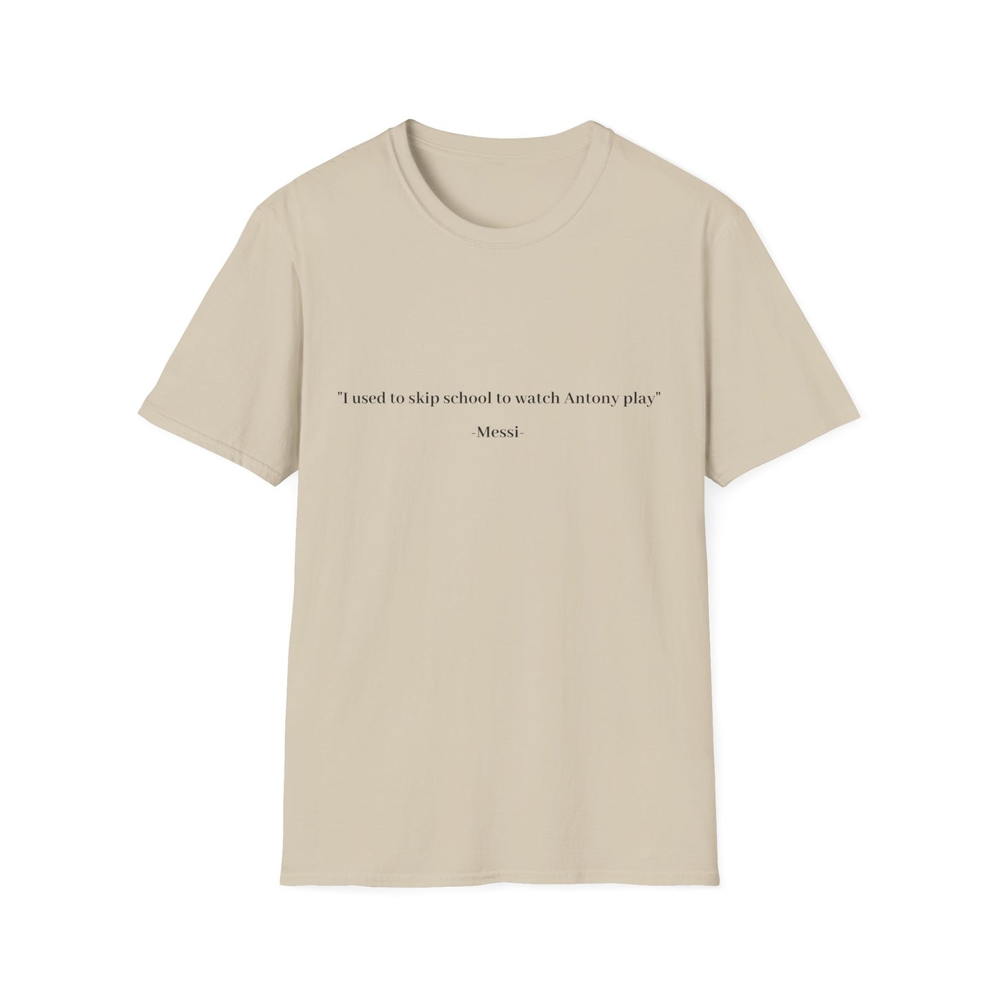 Messi Quote T-Shirt - Offside Drip