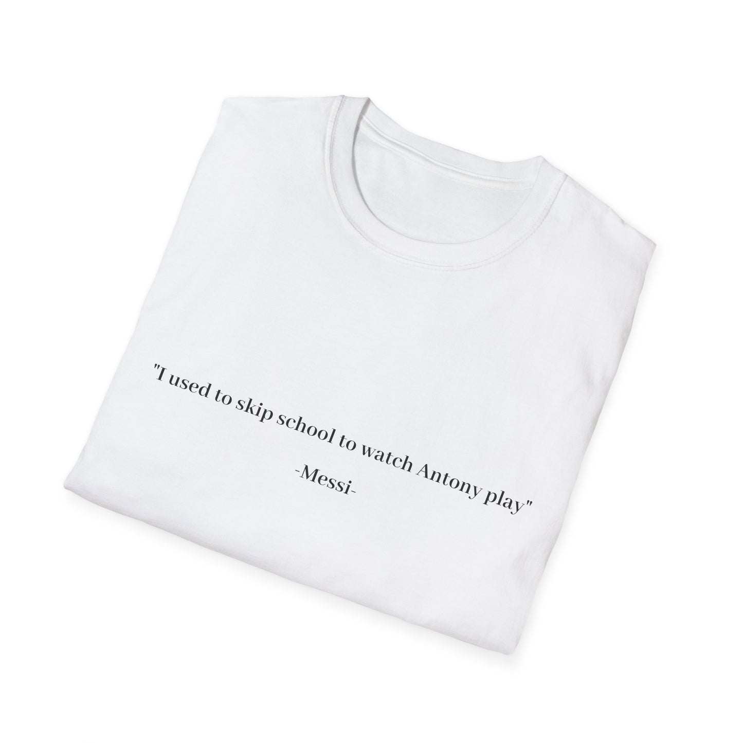 Messi Quote T-Shirt - Offside Drip