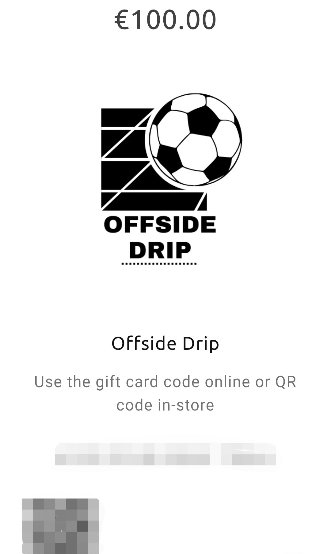 Offside Drip Gift Card - Offside Drip