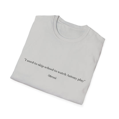 Messi Quote T-Shirt - Offside Drip