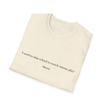 Messi Quote T-Shirt - Offside Drip
